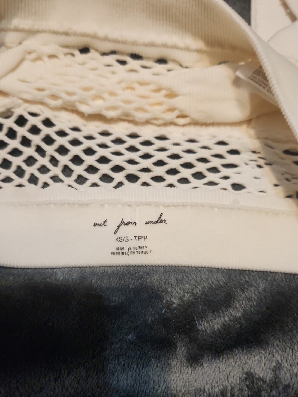 Urban Outfitters Cream Crochet Lace Bralette - Picture 2 of 5